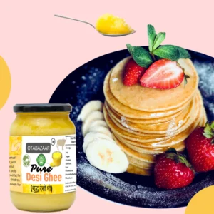 Shudh Desi Ghee - 500ml - Healthy 100% Pure Using Traditional Bilona Method Veda Organic Vedic Ghee - Image 3